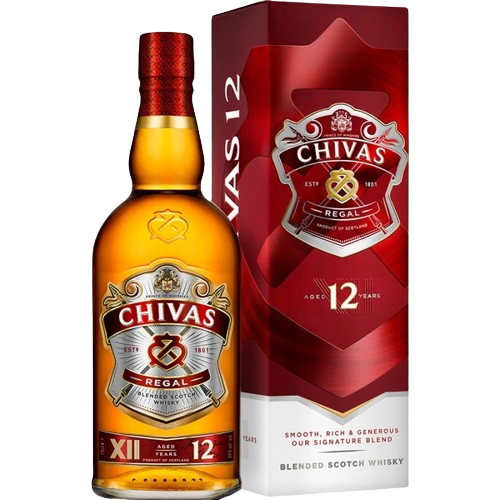 Whisky Chivas Regal 12 Años 1L