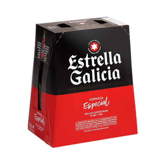 Pack 6 Estrella Galicia Botella 33cl